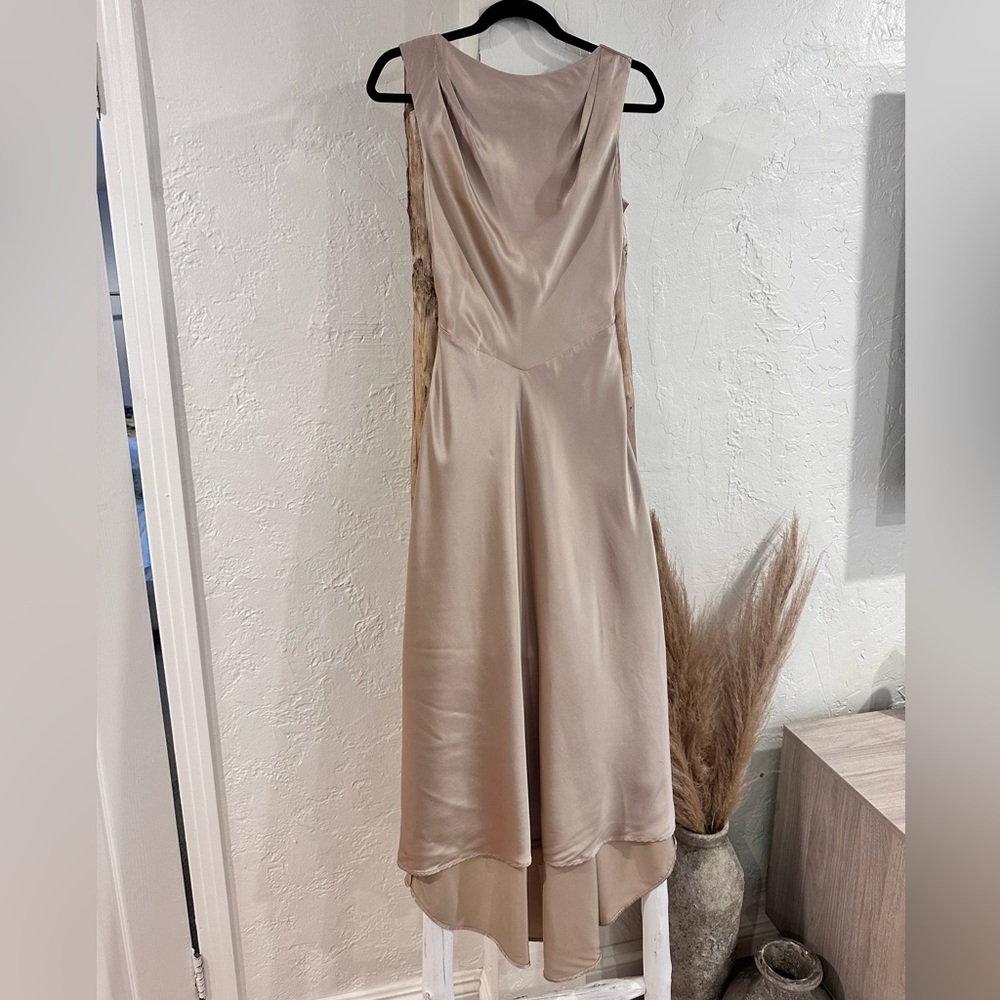 SALONI Jen Dress in Champagne Size US 4 - Picture 6 of 13